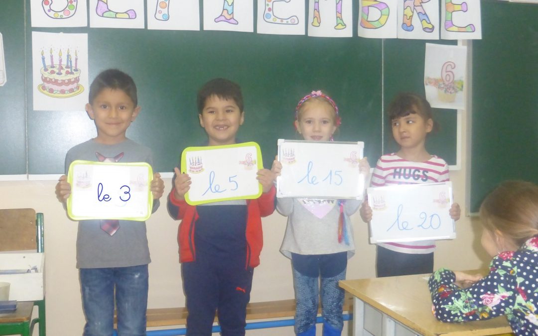 Les anniversaires de septembre