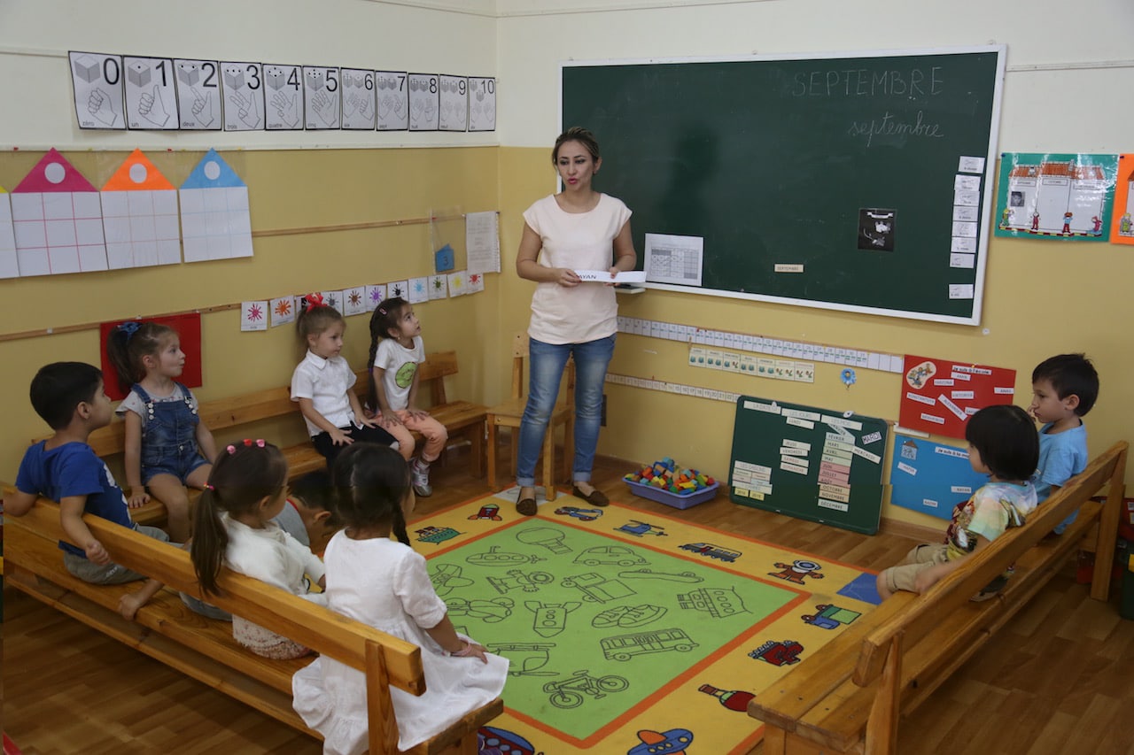ecole francaise TAchkent 2016 classe de maternelle
