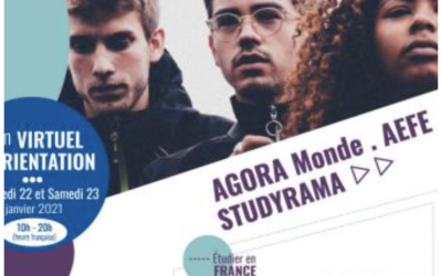 Premier Salon virtuel de l’Orientation AGORA Monde AEFE / Studyrama